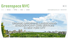 Tablet Screenshot of greenspacenyc.com
